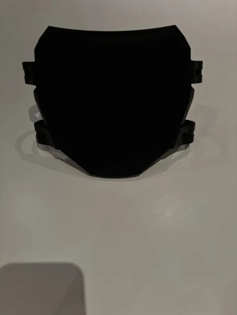 ODI nummerplaat matte black